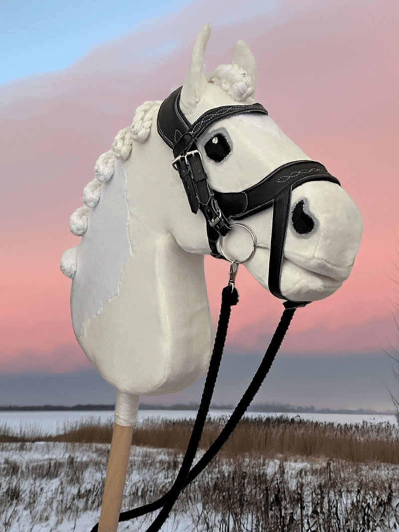 Hobby Horse Schimmel handgenäht – Dreamhorse